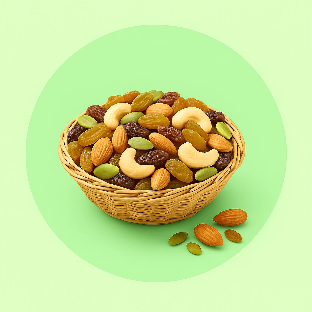 Dried Fruits, Nuts & Seeds