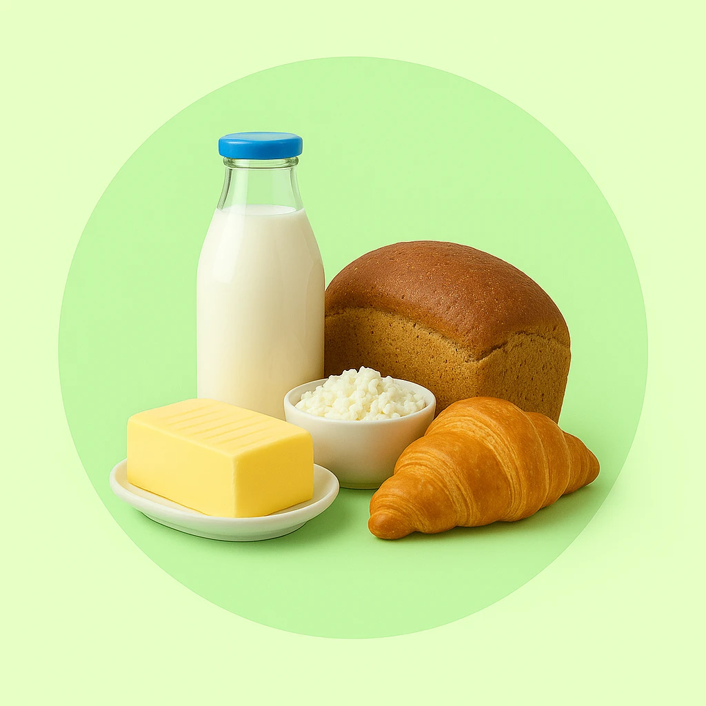 Dairy & Breads