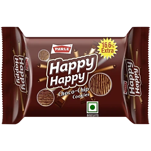 Parle Happy Happy Choco-Chip Cookies, 31.5 g Pouch