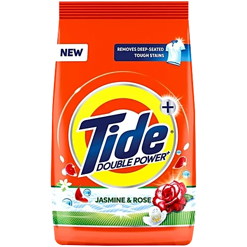 Tide Plus Jasmine & Rose Detergent Powder With Stain Magnet 1KG