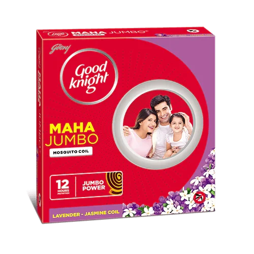 good Knight Maha Jumbo Lavender Jasmine 4 Coil Free 14pack