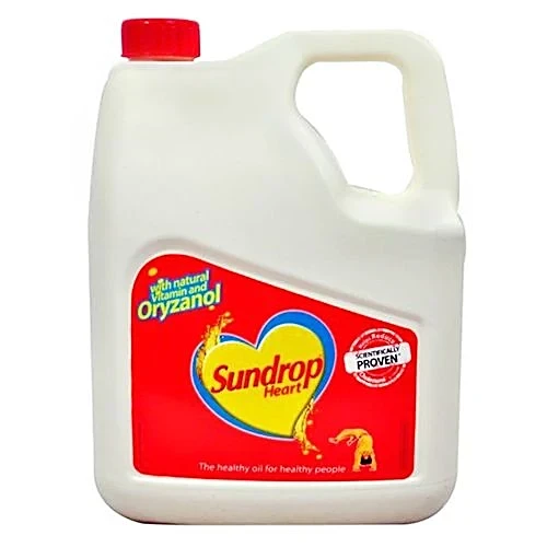 Sundrop Heart Rice Bran Based Blended Oil 2.73 kg