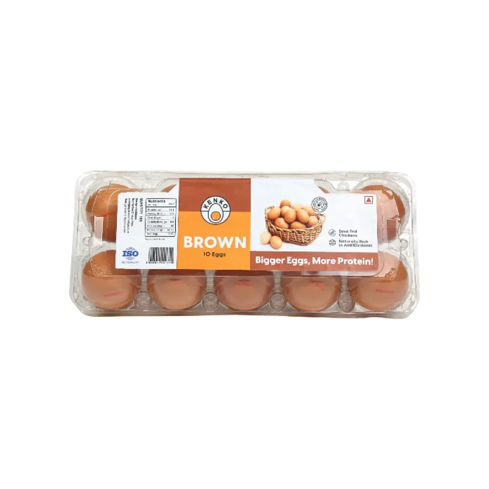 Kenko By Ovo Farm Brown Eggs 10Pcs