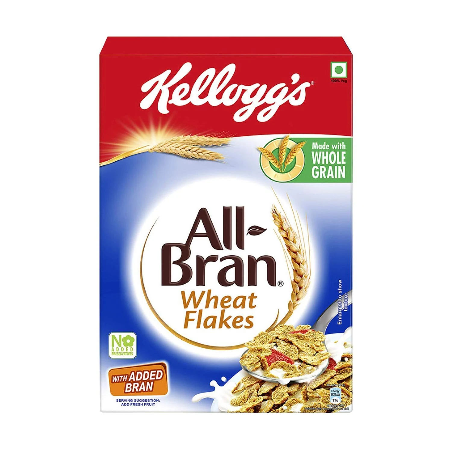 Kellogg's All Bran Wheat Flakes 440gm