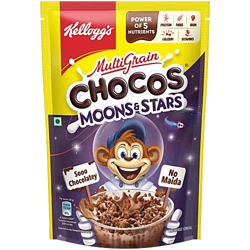 Kellogg's Chocos Multigrain Moons & Stars Chocos 168g