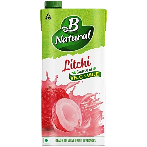 B Natural Litchi Juice 1 litre