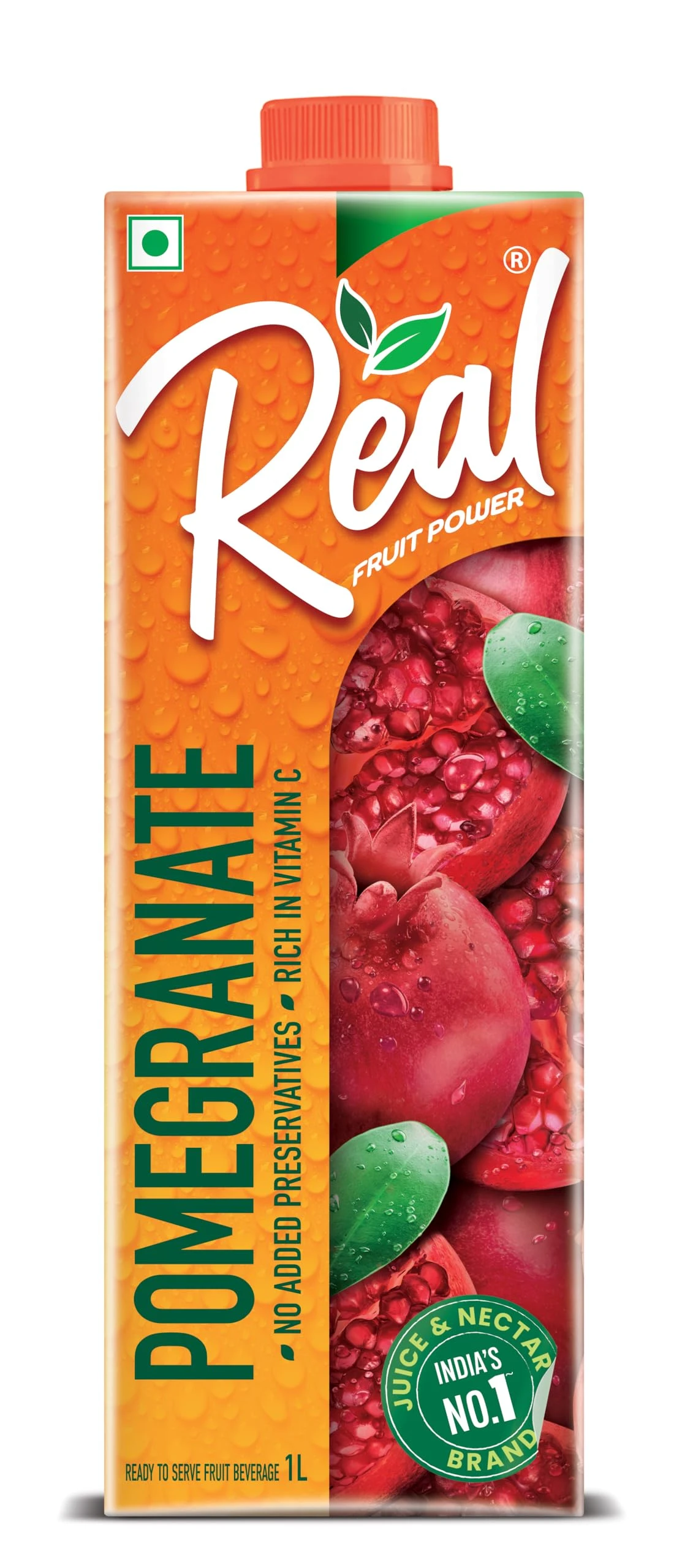 Real Fruit Power Pomegranate Juice 1 L