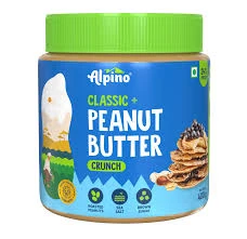 Alpino Classic+ Crunch Peanut Butter 400 g