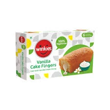 Winkies Veg Vanilla Cake Fingers 198 g