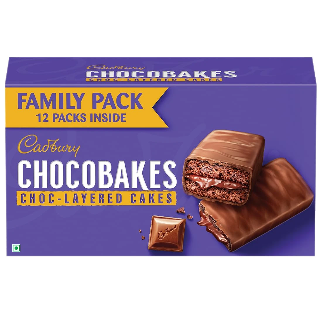 Cadbury Chocobakes Cakes 12 pcs 228 g