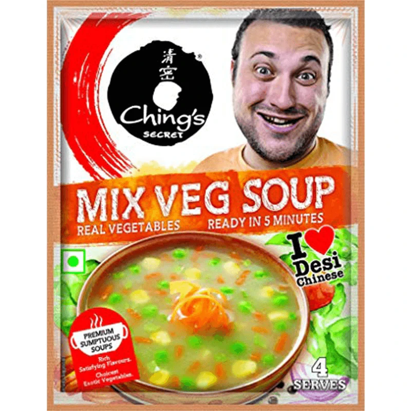 Ching's Secret Mix Veg Instant Soup 55 g