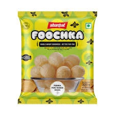 Shareat Foochka Whole Wheat Pani Puri with Pudina Pani Maker 200 g