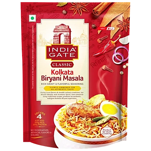 India Gate Classic Kolkata Biryani Masala 120 g
