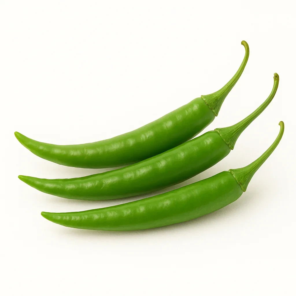 Green Chilli / Hari Mirch 1 kg – Buy Fresh Spicy Chillies Online | Groocy