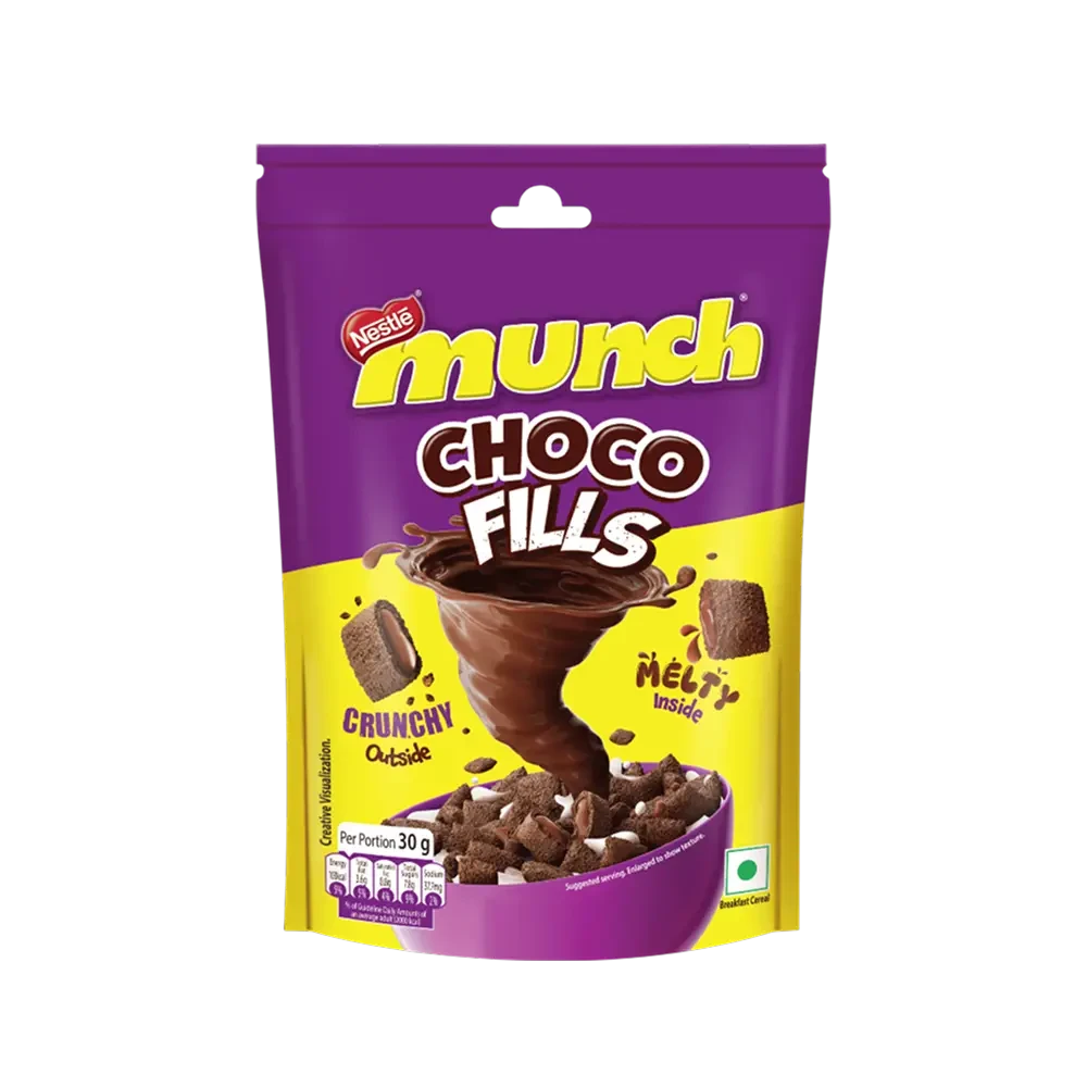 Nestle Munch Choco Fills Breakfast Cereal 250gm