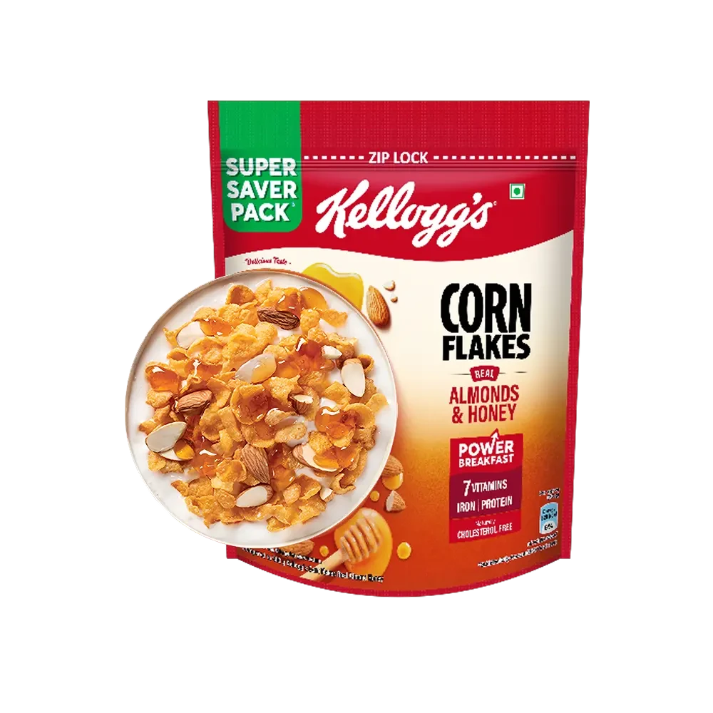 Kellogg's Real Almond Honey Corn Flakes 1kg