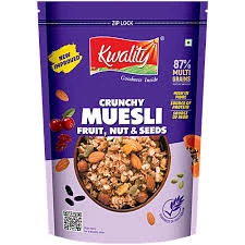 Kwality Muesli with Fruit, Nut & Seeds 750gm