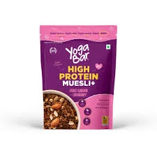 Yoga Bar High Protein Muesli (Choco Almond & Cranberry) with Probiotics 350gm