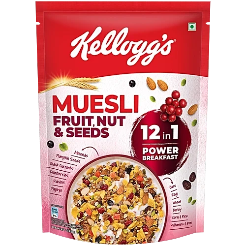 Kellogg's Fruit, Nut & Seeds Muesli 500gm