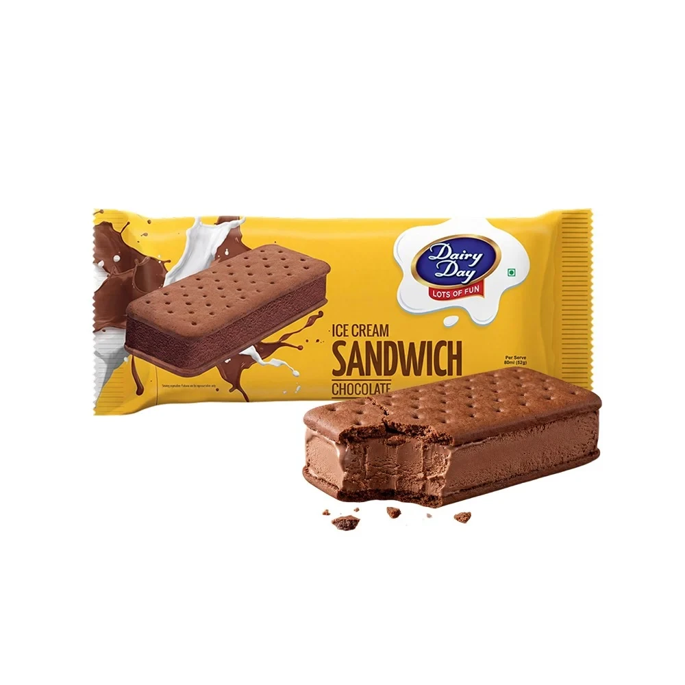 Dairy Day Ice Cream Sandwich (Chocolate) 80ml