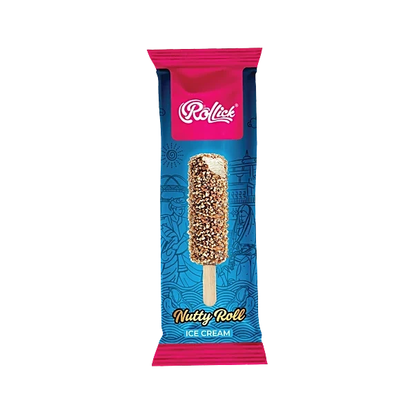 Rollick Nutty Roll Ice Cream Stick 70ML