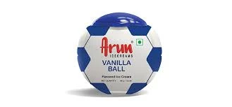 Arun Ice Cream Vanilla Ball 125 ml