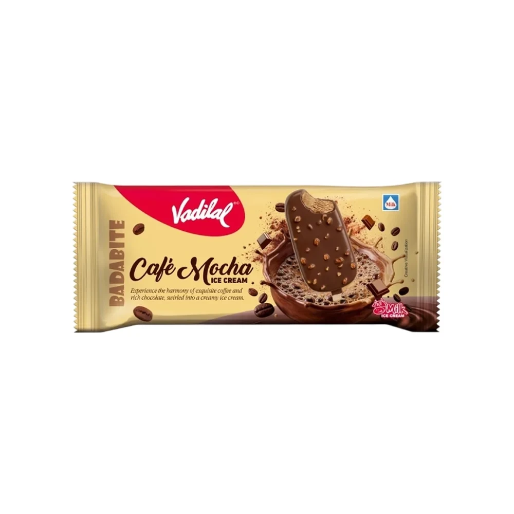 Vadilal Cafe Mocha Badabite Ice Cream Stick 70ml