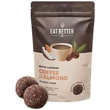 Coffee Almond Sugar-Free Laddu by Eat Better Co 4 pcs