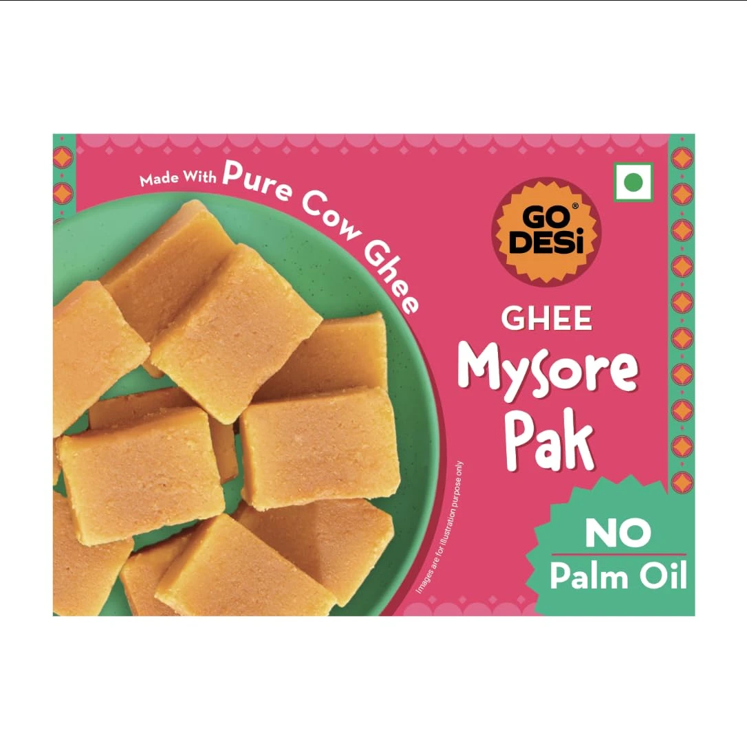 Pure Cow Ghee Mysore Pak by GO DESi 180 g