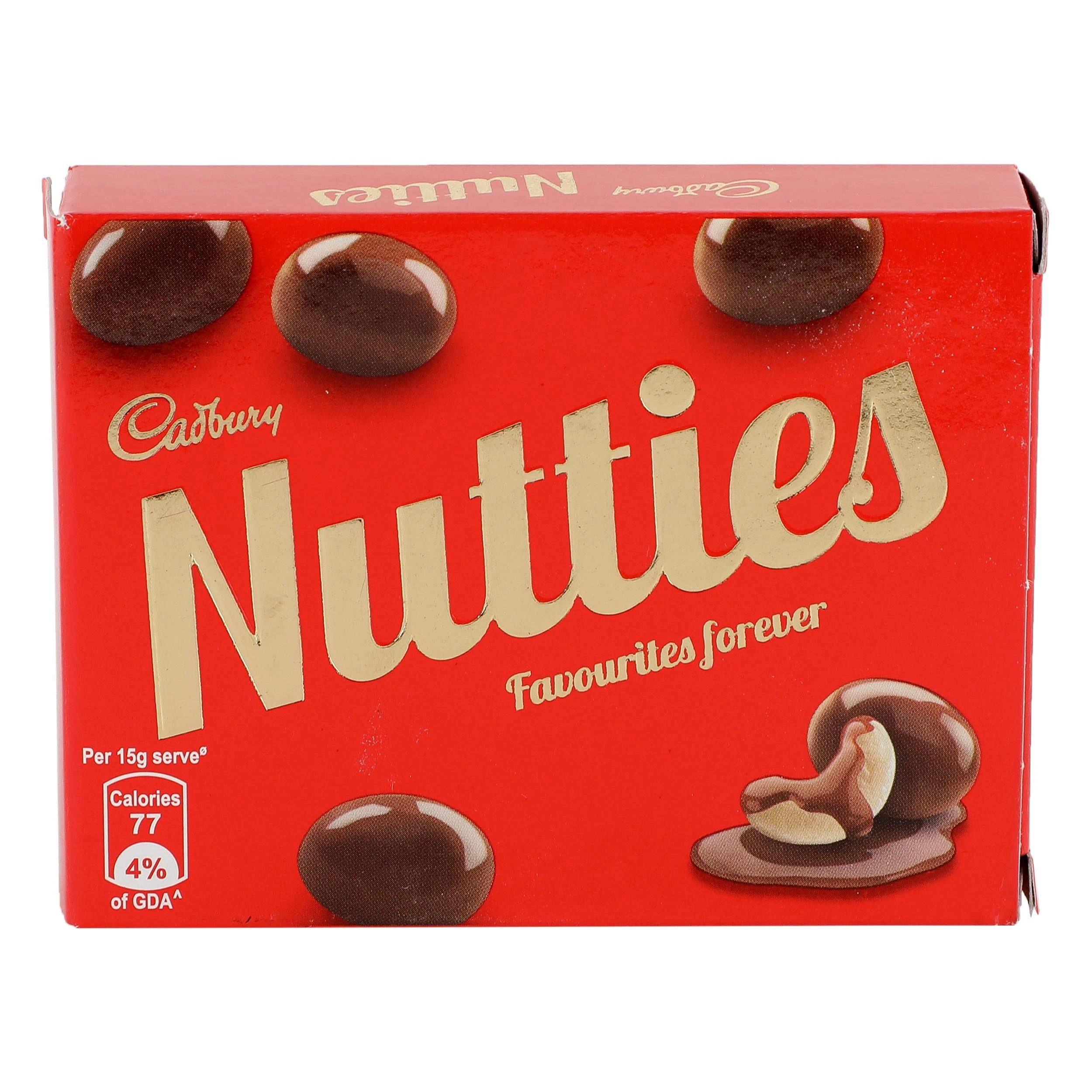 Cadbury Nutties Milk Chocolate Pack 30g