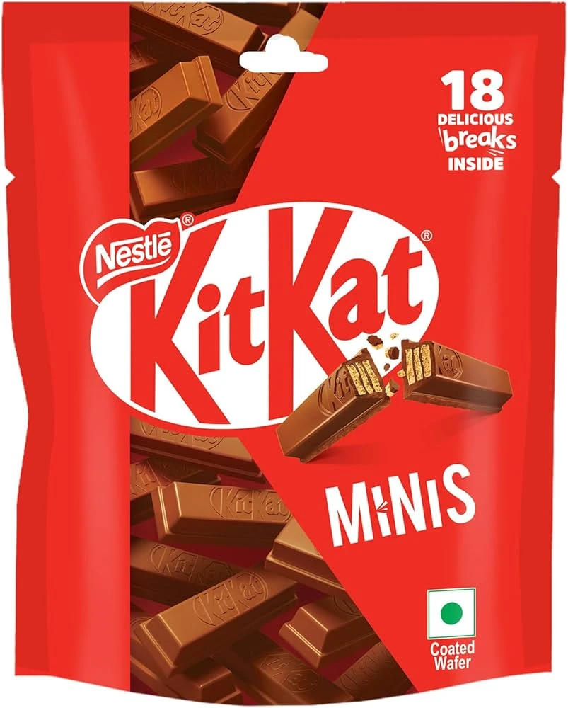 Nestle KitKat Minis Choco Coated Wafer Bar 133.2g