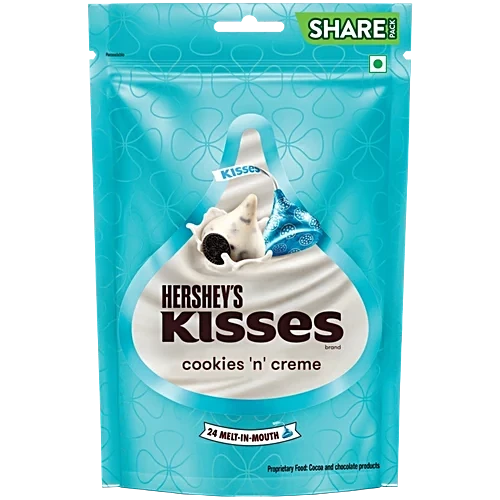 Hershey's Kisses Cookies n Creme Assorted Chocolate Pack 100.8g