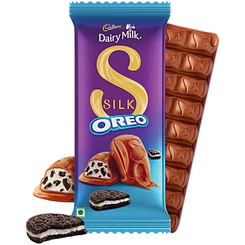Cadbury Dairy Milk Silk Oreo Milk Chocolate Bar 58.5g