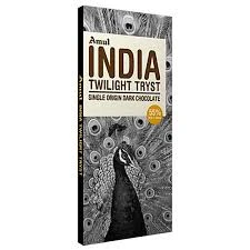 Amul India Twilight Tryst Dark Chocolate Bar (55 % Rich in Cocoa) 125g