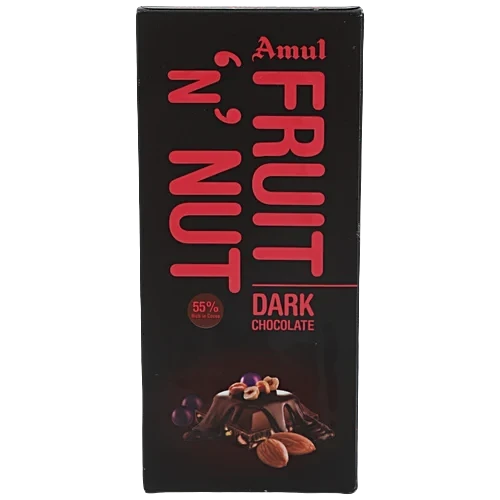 Amul Fruit & Nut Dark Chocolate Bar 150 g