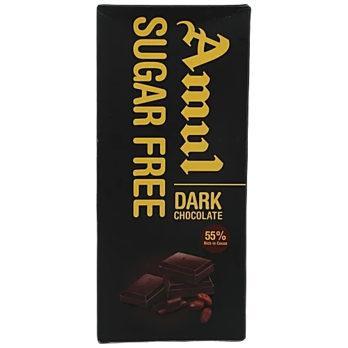 Amul Sugar Free Dark Chocolate Bar 150gm
