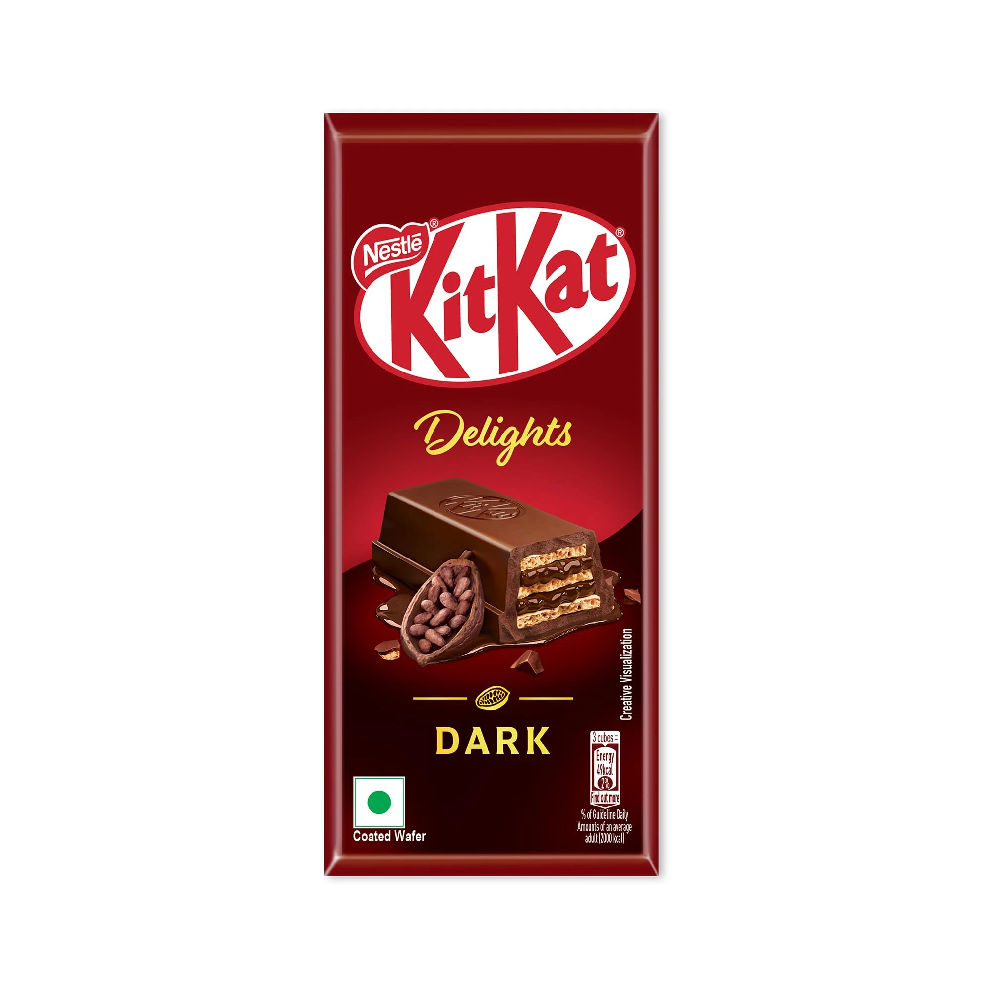 KitKat Delights Dark Wafer Chocolate 50 g