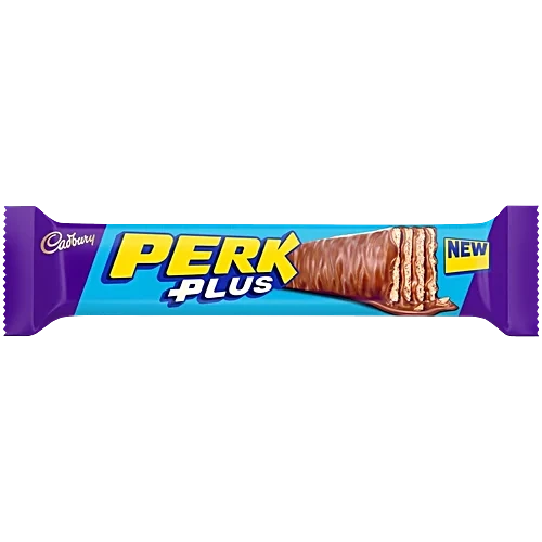 Cadbury Perk Plus Coated Wafer Chocolate Bar 40g