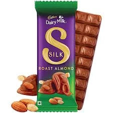 Cadbury Dairy Milk Silk Roast Almond Milk Chocolate Bar 52g
