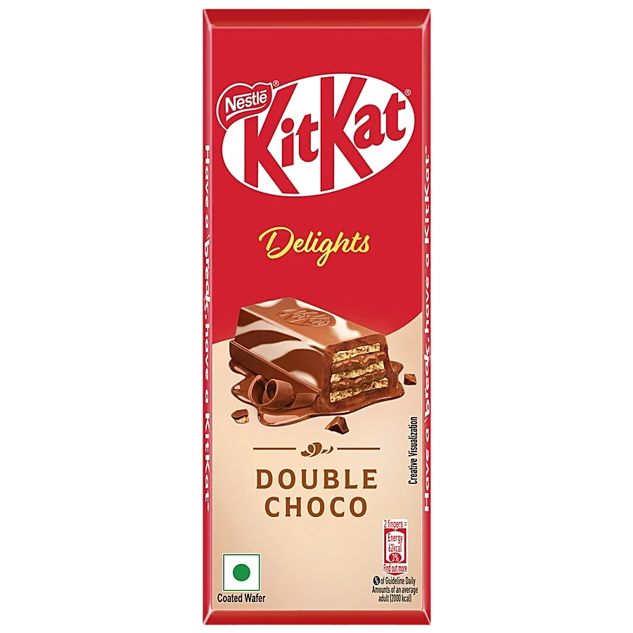 KitKat Delights Double Choco Wafer Chocolate 63 g