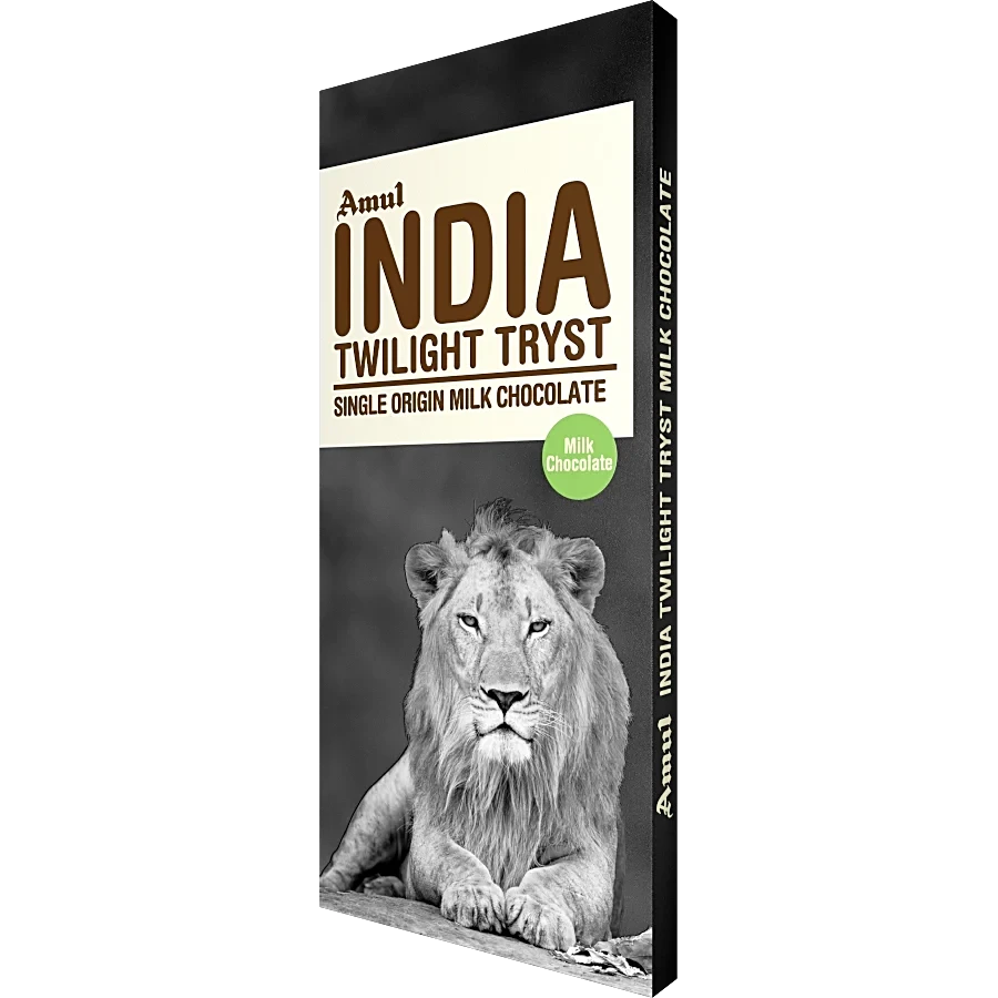 Amul India Twilight Tryst Single Origin Milk Chocolate Bar 125g