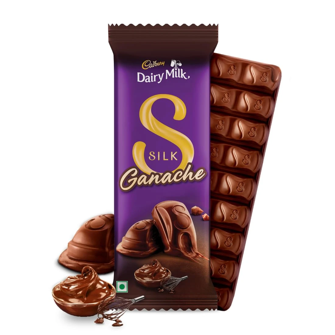 Cadbury Dairy Milk Silk Ganache Milk Chocolate Bar 54g