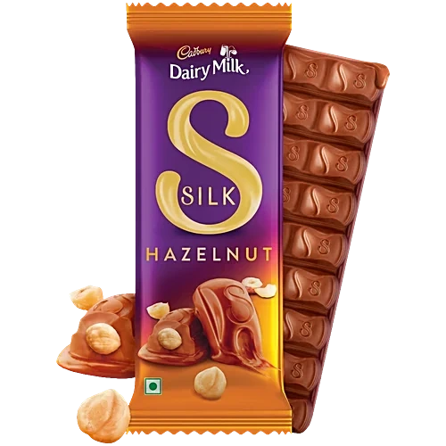 Cadbury Dairy Milk Silk Hazelnut Milk Chocolate Bar 134 g