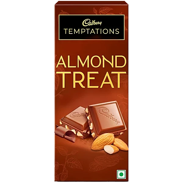 Cadbury Temptations Almond Treat Premium Milk Chocolate Bar 70 g