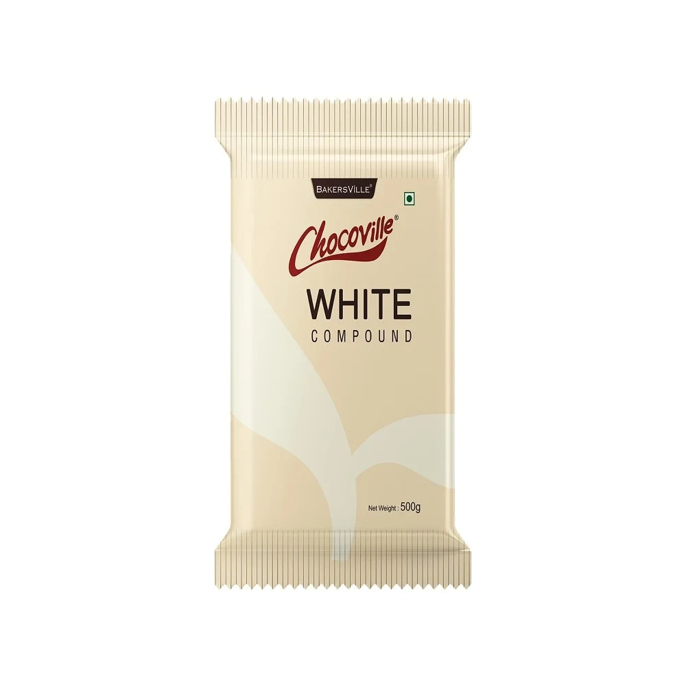 Chocoville White Compound Chocolate Bar 500 g