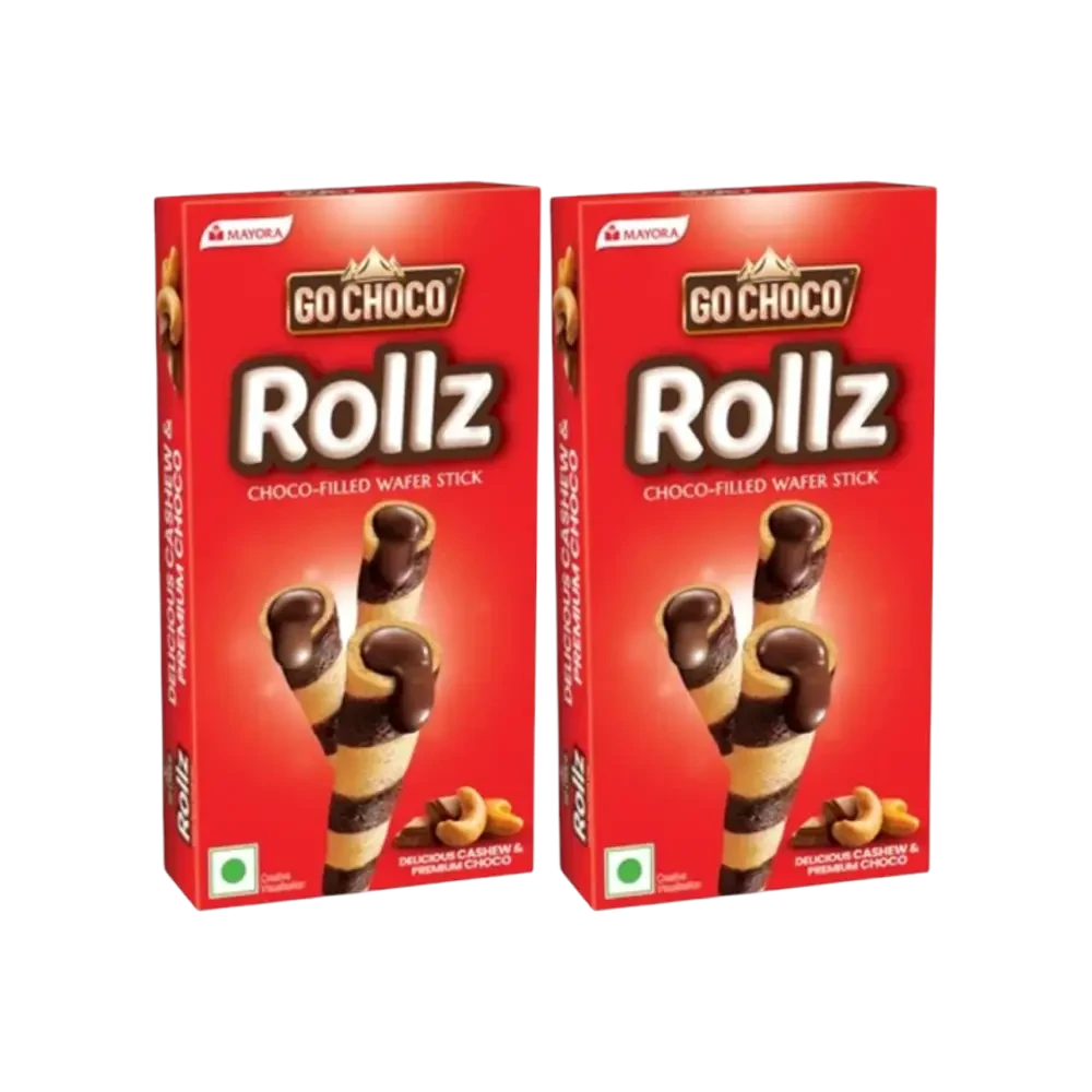 Choki Choki Choco Filled Wafer Roll - Pack of 2 2 x 45 g