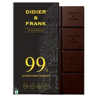 Didier & Frank 99% Ultimate Dark Chocolate Bar 80 g