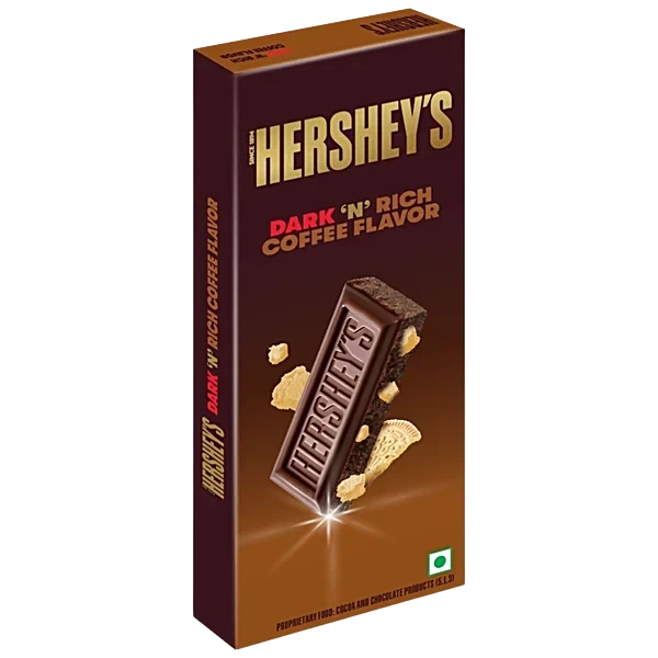 Hershey's Dark 'N' Rich Coffee Dark Chocolate Bar 90 g