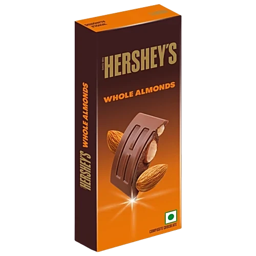 Hershey's Whole Almonds Milk Chocolate Bar 40 g