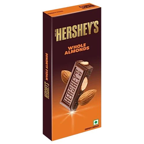 Hershey's Whole Almonds Milk Chocolate Bar 90 g